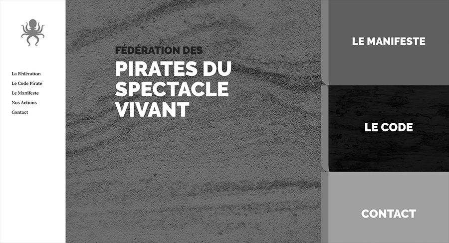 1R2com Création Site Web Fédération des Pirates du Spectacle VIvant